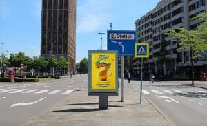 Abri Reclame, Bushokje